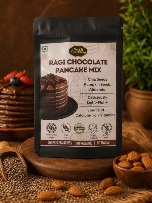 Ragi Chocolate Pancake Mix (Gluten-free | Source of Omega-3)