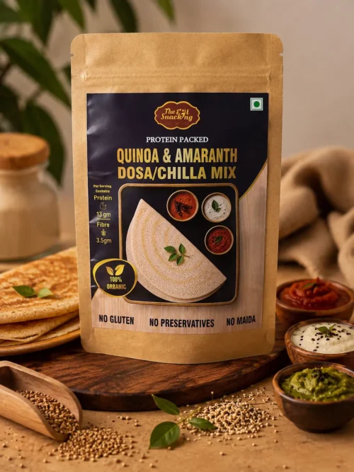Quinoa & Amaranth Dosa/Chilla Mix | 13g Natural Protein | Diabetic-friendly | Gluten-free
